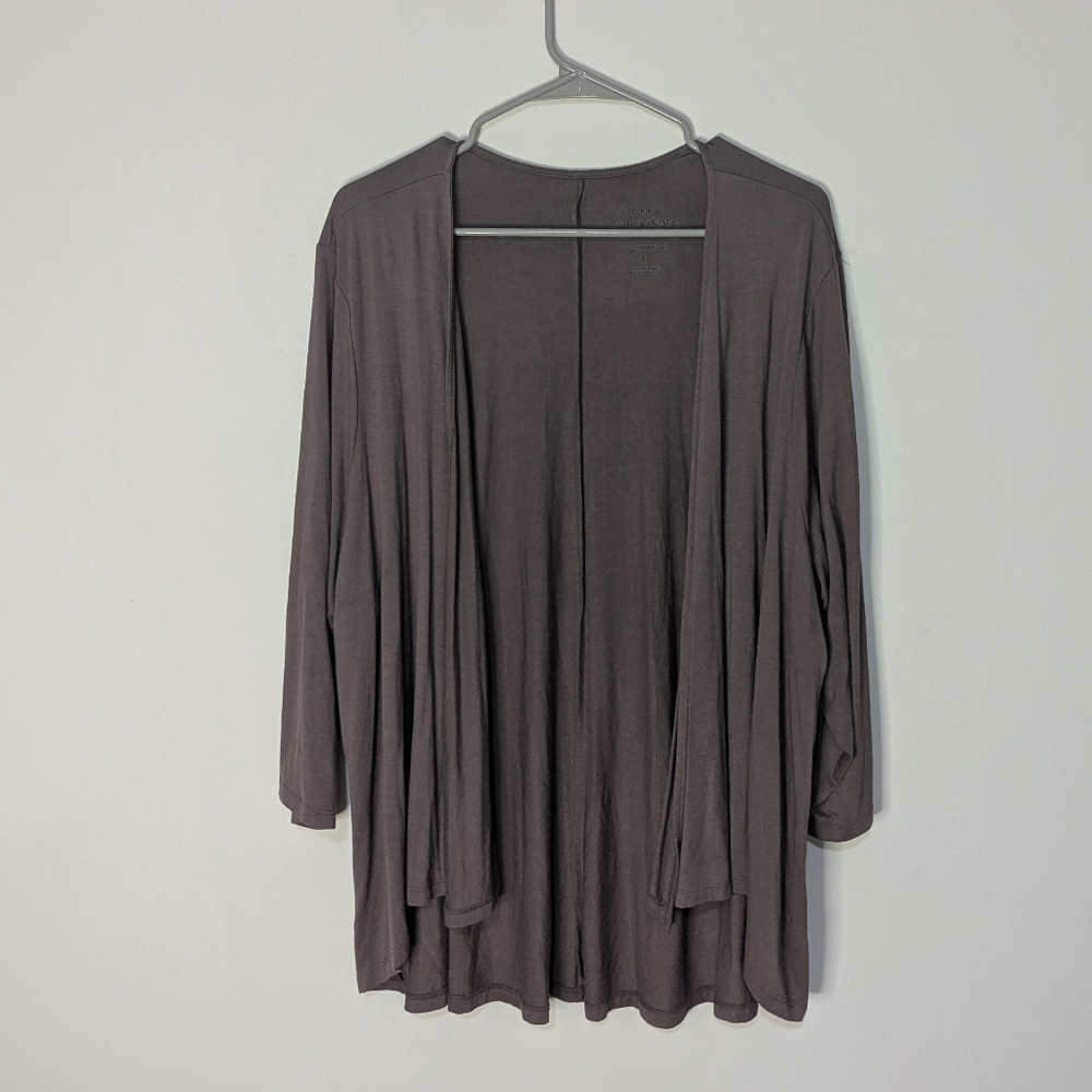 NWT Torrid Women's 3 Super Soft Knits Slinky Open Cardigan